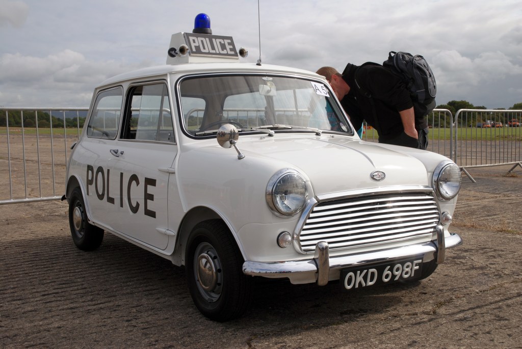 Unveiling The Captivating Classic Mini Police Car: Your Ultimate Action ...